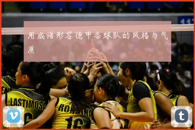 用成语形容德甲各球队的风格与气质